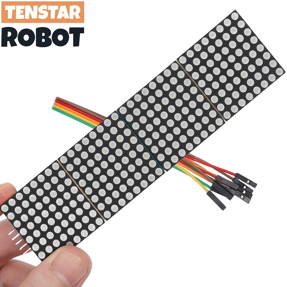 Rgb Led Matrix 8X8 - MAX7219 Dot Matrix Module Microcontroller 4