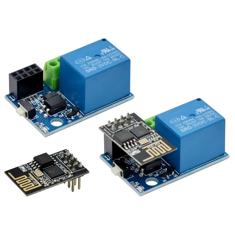 Home Automation Diy Projects - ESP8266 ESP‑01S 5V Wifi Relay Module