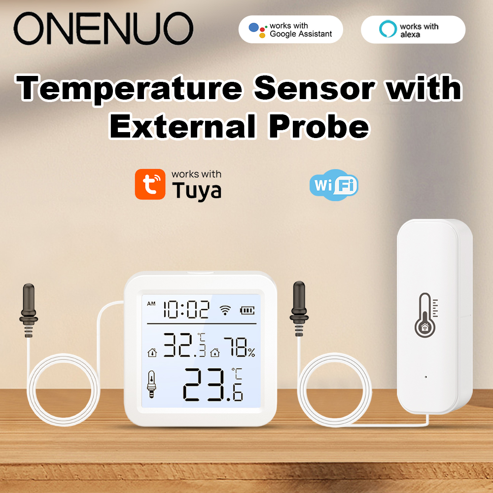 Temperature Humidity Sensor - 2026 New Tuya WiFi Humidity Temperature