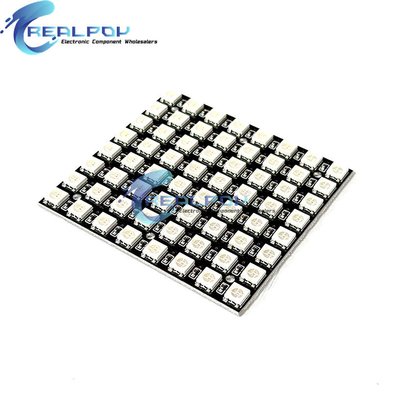 WS2812 LED 5050 RGB 8x8 64 Bit - Rgb Led Matrix 8X8 ulasan dan harga