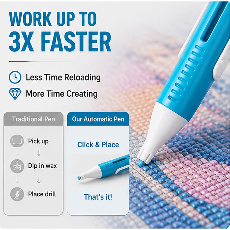 Automatic Diamond Painting Bea - Diy Automation ulasan dan harga