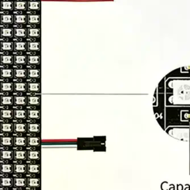 WS2812B Smart Pixel Module Mat - Rgb Led Matrix 8X8 ulasan dan harga