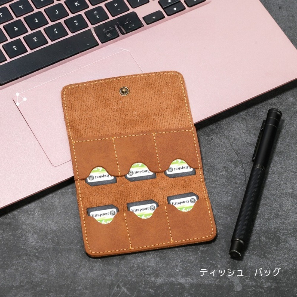 Memory Card Case Pu Leather Mu - Home Assistant Sd ulasan dan harga