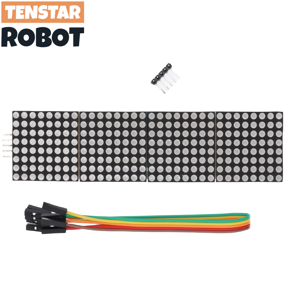 MAX7219 Dot Matrix Module Micr - Rgb Led Matrix 8X8 ulasan dan harga