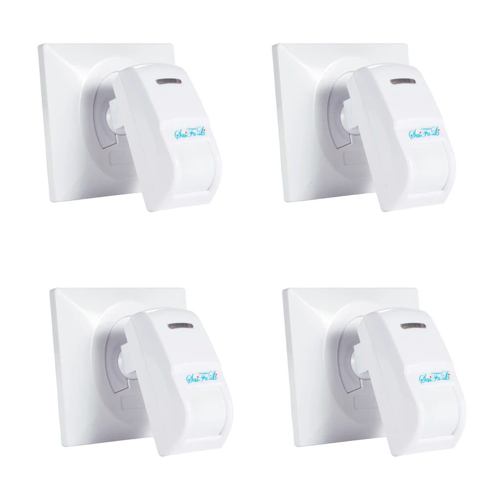 4Pcs Wire Curtain Infrared Det - Motion Sensor Pir Wired ulasan dan harga