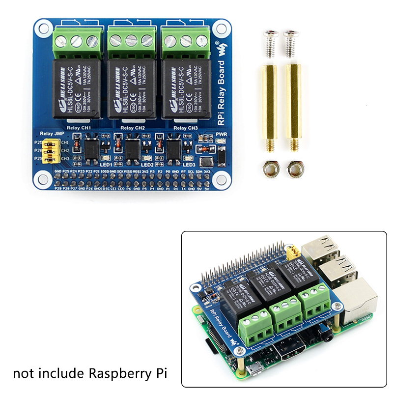 3 Channel Relay Expansion Boar - Home Automation Raspberry Pi ulasan dan harga