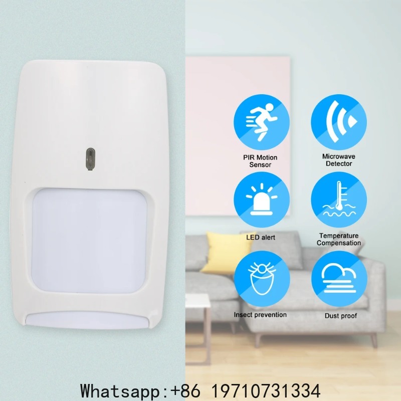 Wired Dual-tech Infrared Motio - Motion Sensor Pir Wired ulasan dan harga