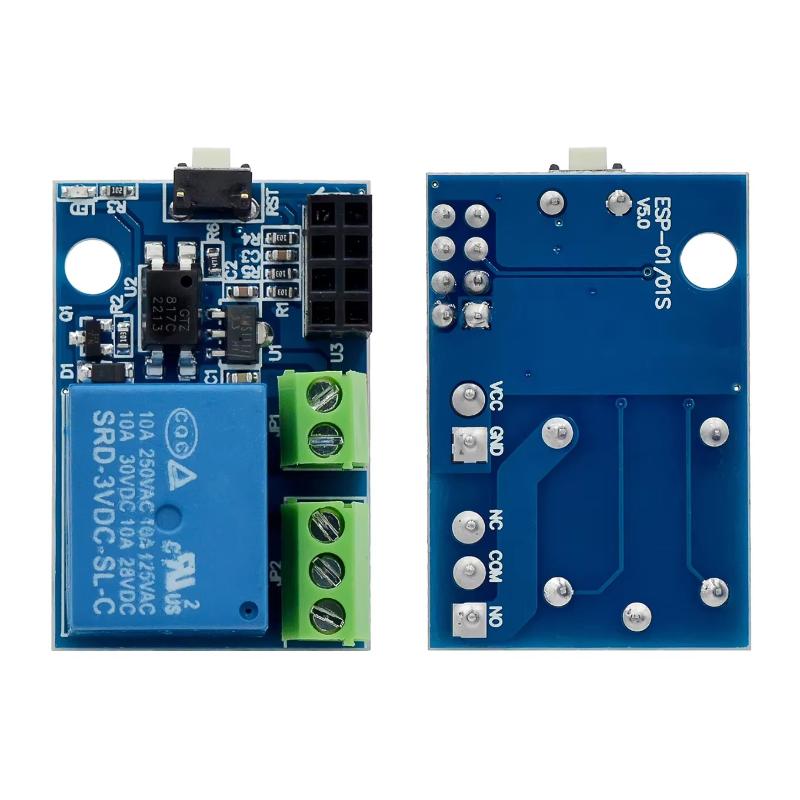 ESP8266 ESP‑01S 5V Wifi Relay  - Home Automation Diy Projects ulasan dan harga
