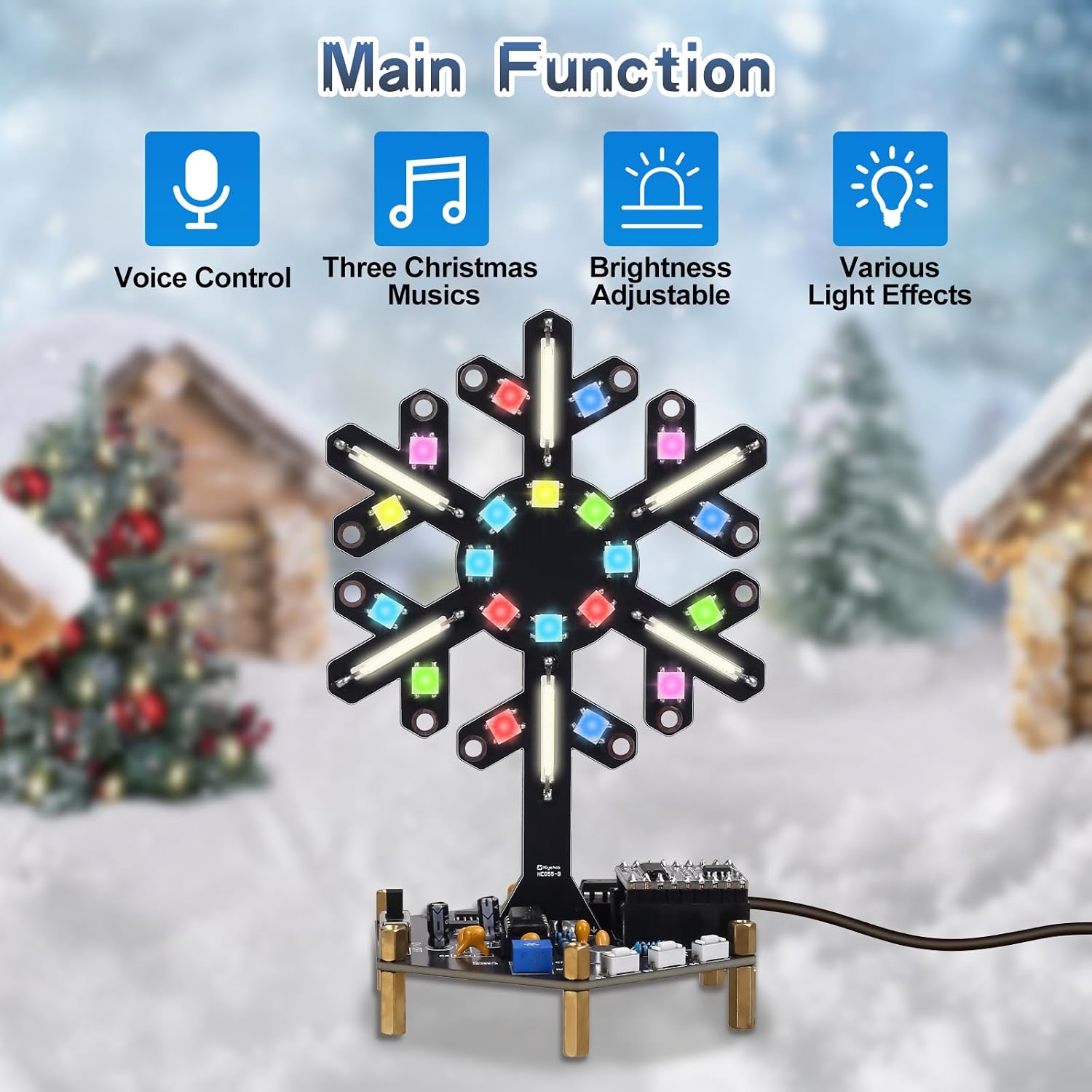 Voice Control Spectrum Light S - Home Automation System Diy ulasan dan harga