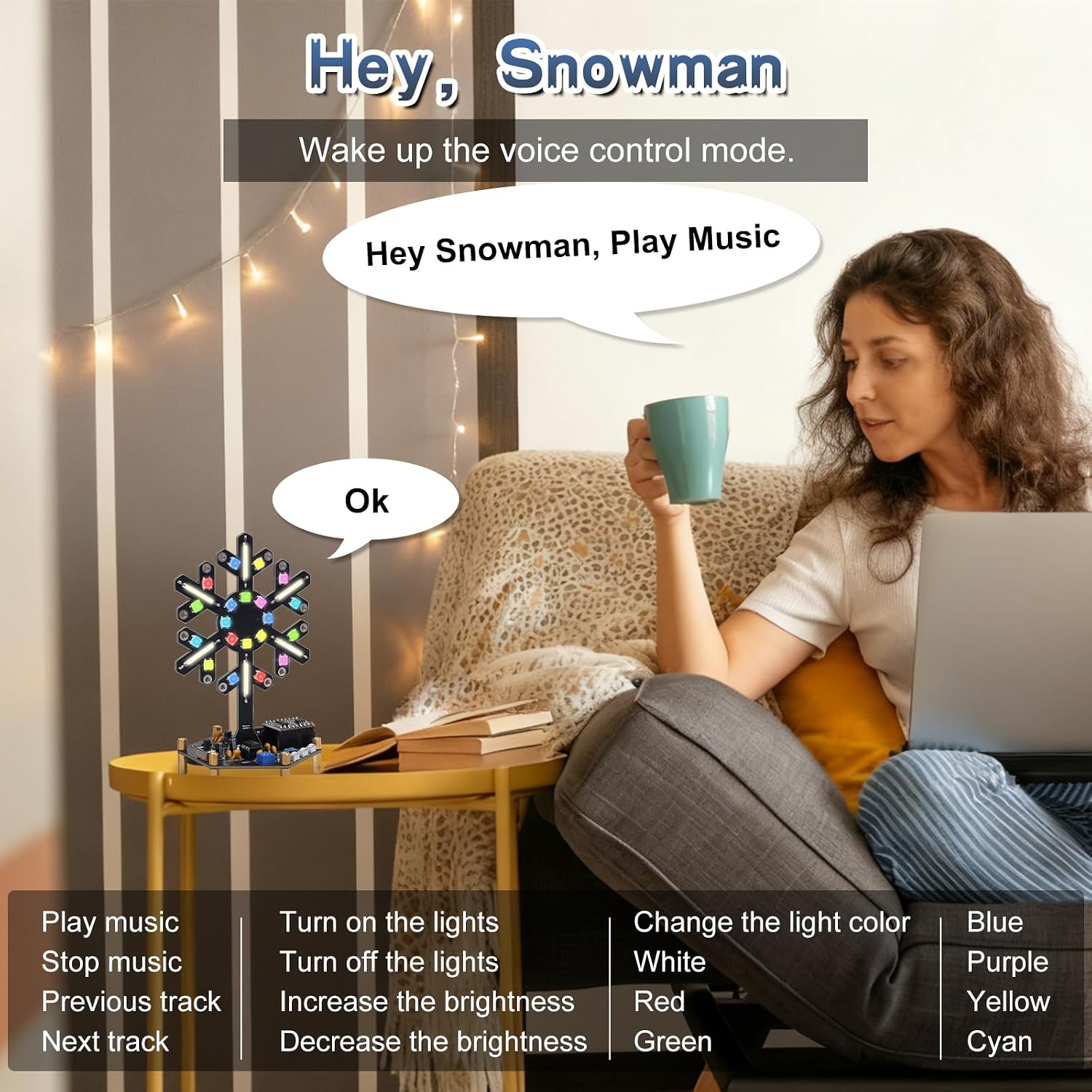 Voice Control Spectrum Light S - Home Automation System Diy ulasan dan harga