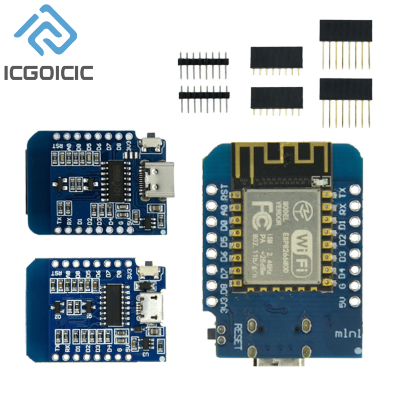 D1 Mini-Mini NodeMcu 4M Bytes  - Esp8266 Nodemcu Board ulasan dan harga