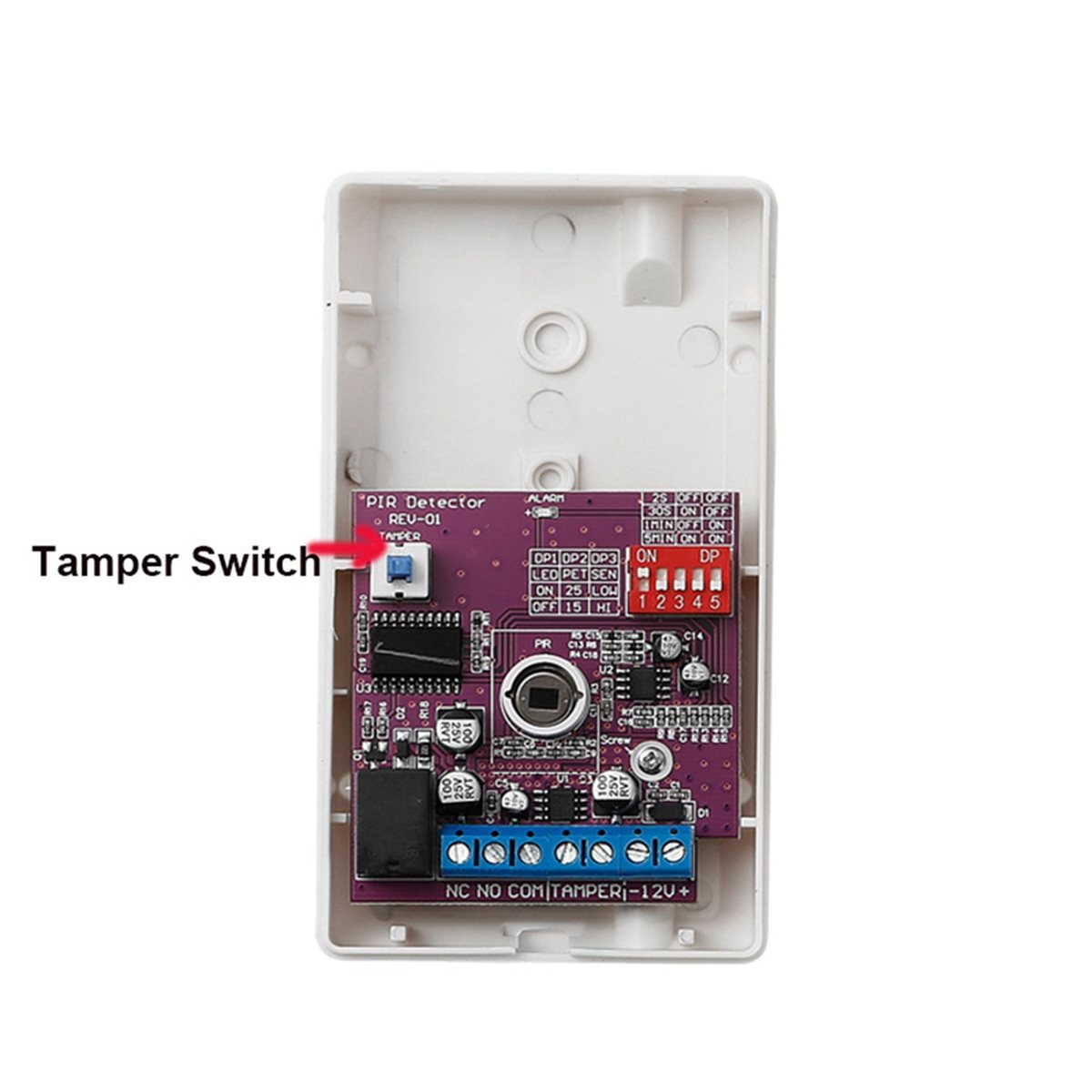 AA80 12V Wired Passive Indoor  - Motion Sensor Pir Wired ulasan dan harga