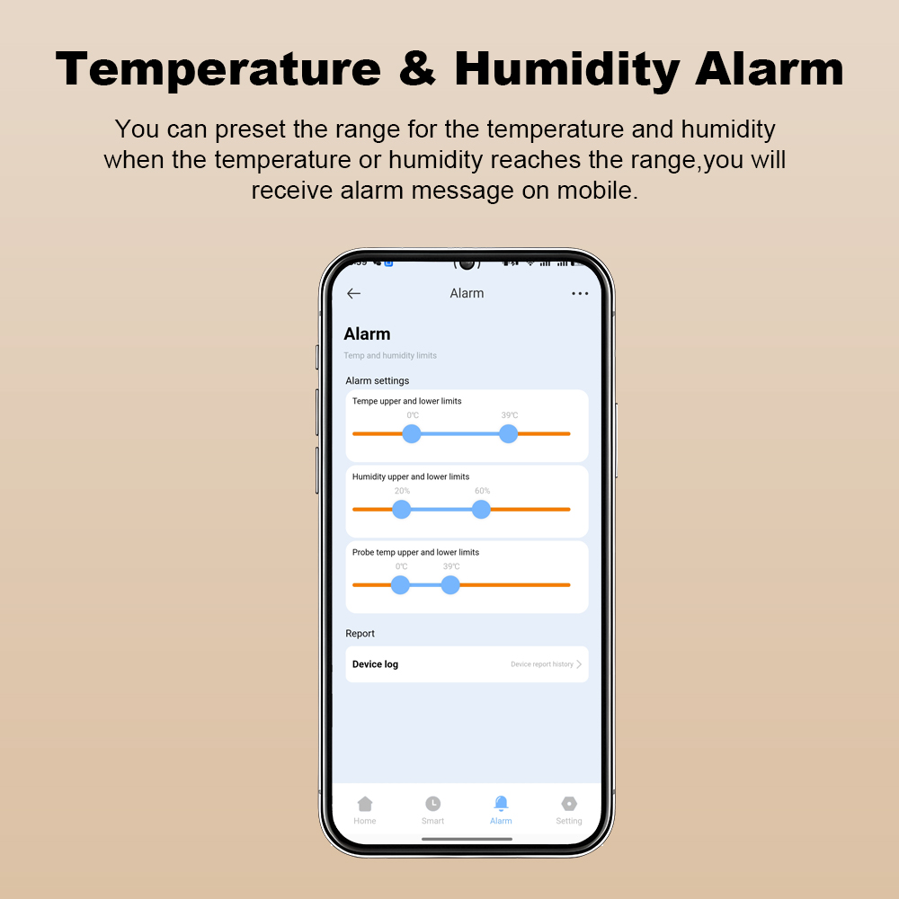 2026 New Tuya WiFi Humidity Te - Temperature Humidity Sensor ulasan dan harga